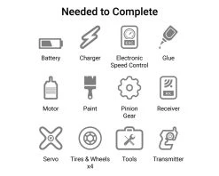 Team Losi Racing 22X-4 Elite 1/10 4WD Buggy Race Kit -Team Losi Racing Sales tlr03026 15