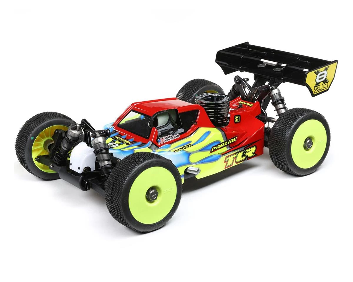 Team Losi Racing 8IGHT-X/E 2.0 Combo Nitro/Electric 1/8 4x4 Off-Road Buggy Kit 3 Team Losi Racing 8IGHT-X/E 2.0 Combo Nitro/Electric 1/8 4x4 Off-Road Buggy Kit - Image 2