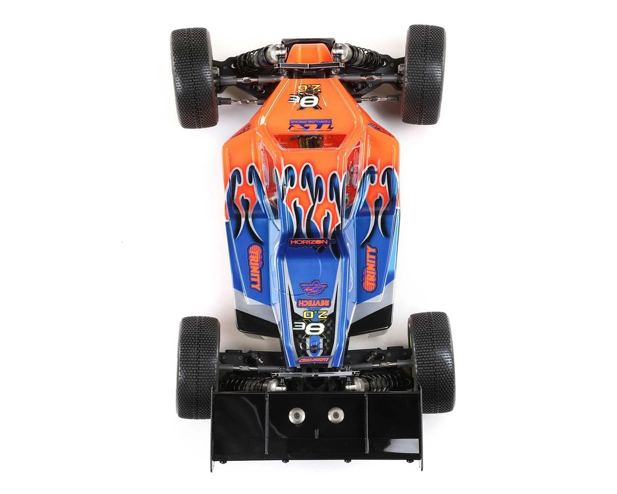 Team Losi Racing 8IGHT-X/E 2.0 Combo Nitro/Electric 1/8 4x4 Off-Road Buggy Kit 6 Team Losi Racing 8IGHT-X/E 2.0 Combo Nitro/Electric 1/8 4x4 Off-Road Buggy Kit - Image 5