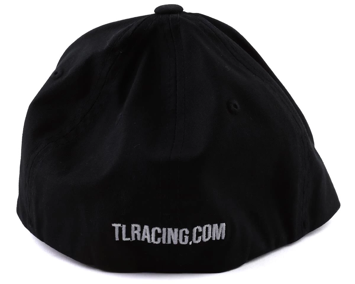 Team Losi Racing "TLR" Flex-Fit Hat (Black) (S/M) 3 Team Losi Racing "TLR" Flex-Fit Hat (Black) (S/M) - Image 2