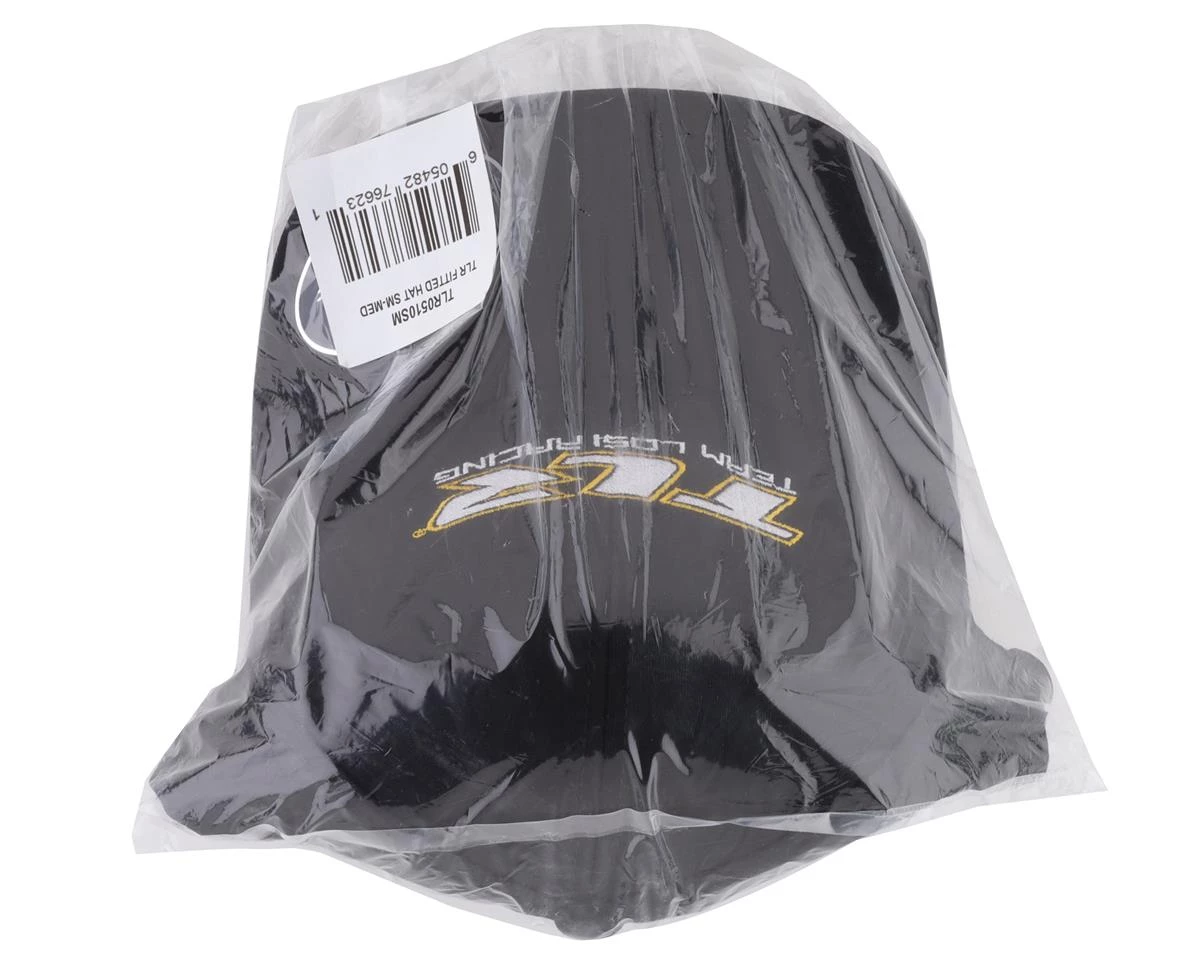 Team Losi Racing "TLR" Flex-Fit Hat (Black) (S/M) 4 Team Losi Racing "TLR" Flex-Fit Hat (Black) (S/M) - Image 3