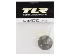 Team Losi Racing 8IGHT-X Front Differential Ring Gear (43T) -Team Losi Racing Sales tlr242027 1