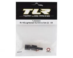 Team Losi Racing 8IGHT-X Rear HD Lightened Outdrive Set (2) -Team Losi Racing Sales tlr242033 1