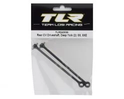 Team Losi Racing 8IGHT-X Deep Yolk Rear CV Driveshaft (2) -Team Losi Racing Sales tlr242036 1