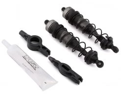 Team Losi Racing 110mm Assembled Front Shock Set w/40wt Shock Oil (2)