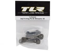 Team Losi Racing 8IGHT-X Adjustable Front Hinge Pin Brace Set w/Inserts -Team Losi Racing Sales tlr244049 1