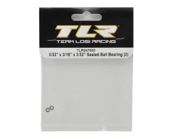 Team Losi Racing 3/32x3/16x3/32" Sealed Ball Bearing (2) -Team Losi Racing Sales tlr247000 1