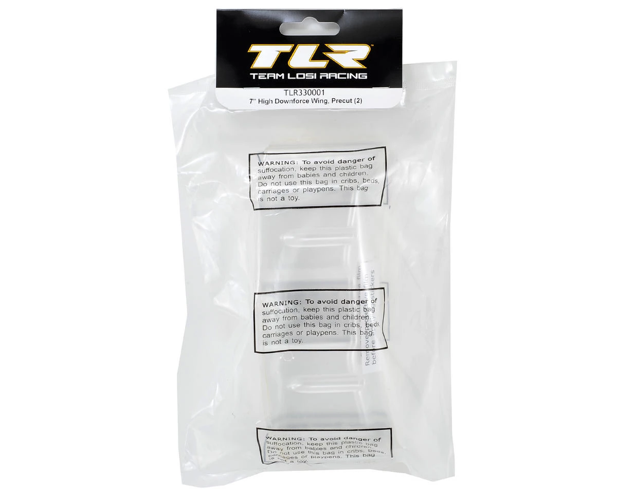 Team Losi Racing 7" Precut High Downforce Wing (2) 4 Team Losi Racing 7" Precut High Downforce Wing (2) - Image 2