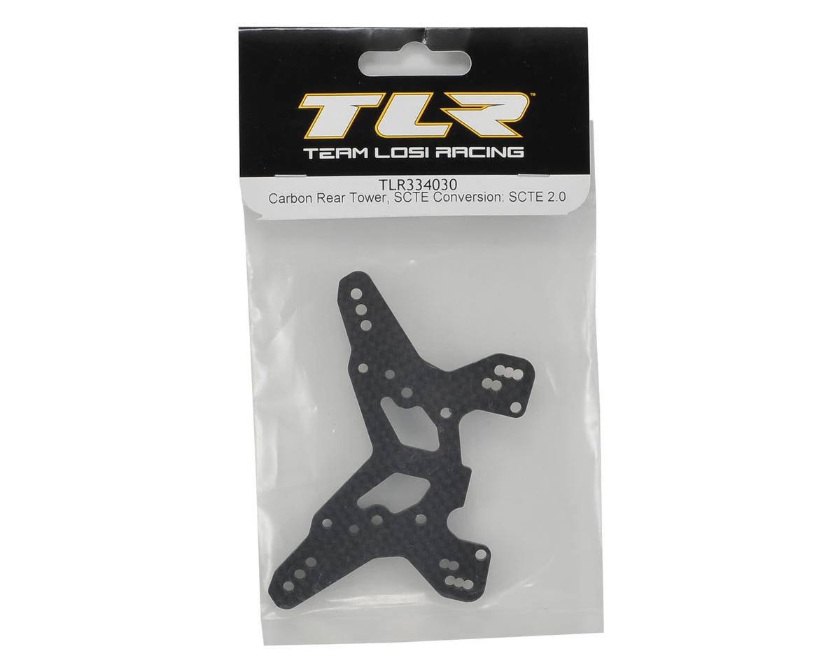 Team Losi Racing SCTE Conversion Carbon Rear Tower 4 Team Losi Racing SCTE Conversion Carbon Rear Tower - Image 2