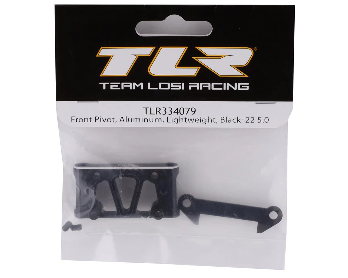 Team Losi Racing Aluminum Lightweight Front Pivot (Black) 4 Team Losi Racing Aluminum Lightweight Front Pivot (Black) - Image 2