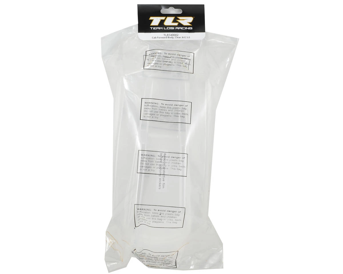 Team Losi Racing 8IGHT-E 3.0 Cab Forward Buggy Body (Clear) 4 Team Losi Racing 8IGHT-E 3.0 Cab Forward Buggy Body (Clear) - Image 2