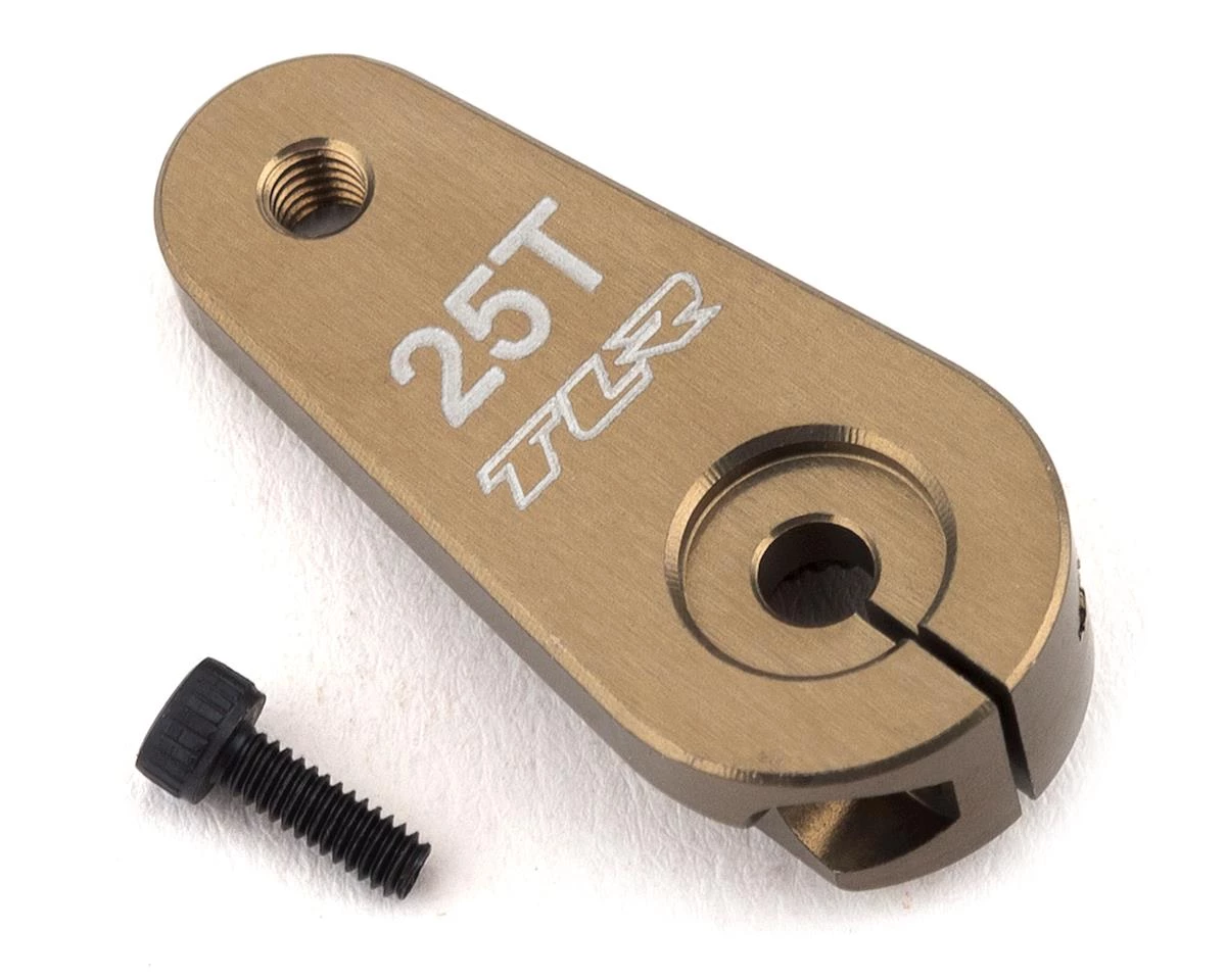 Team Losi Racing 8IGHT-X Aluminum Servo Horn (25T-ProTek/Futaba/Savox) 3 Team Losi Racing 8IGHT-X Aluminum Servo Horn (25T-ProTek/Futaba/Savox)