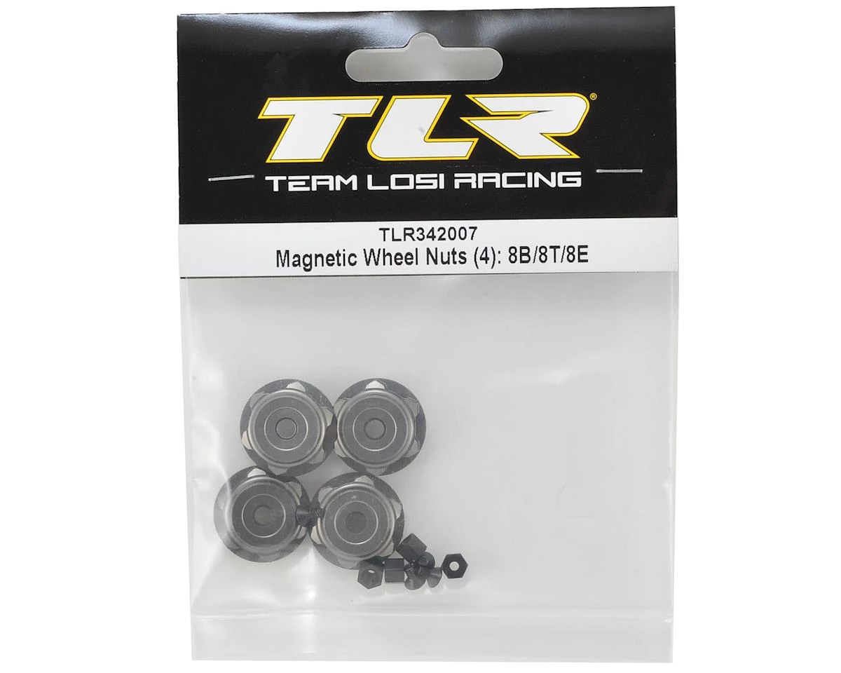 Team Losi Racing Magnetic Wheel Nuts (4) 4 Team Losi Racing Magnetic Wheel Nuts (4) - Image 2