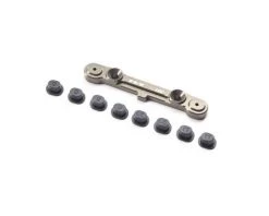 Team Losi Racing Adjustable Rear LRC Hinge Pin Br with Inserts: 8X