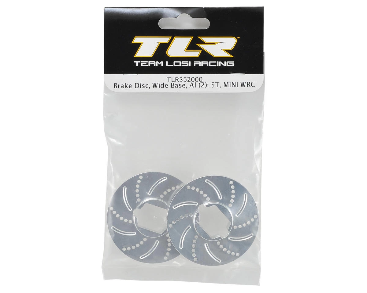 Team Losi Racing Aluminum Wide Base Disc Brake (2) 4 Team Losi Racing Aluminum Wide Base Disc Brake (2) - Image 2