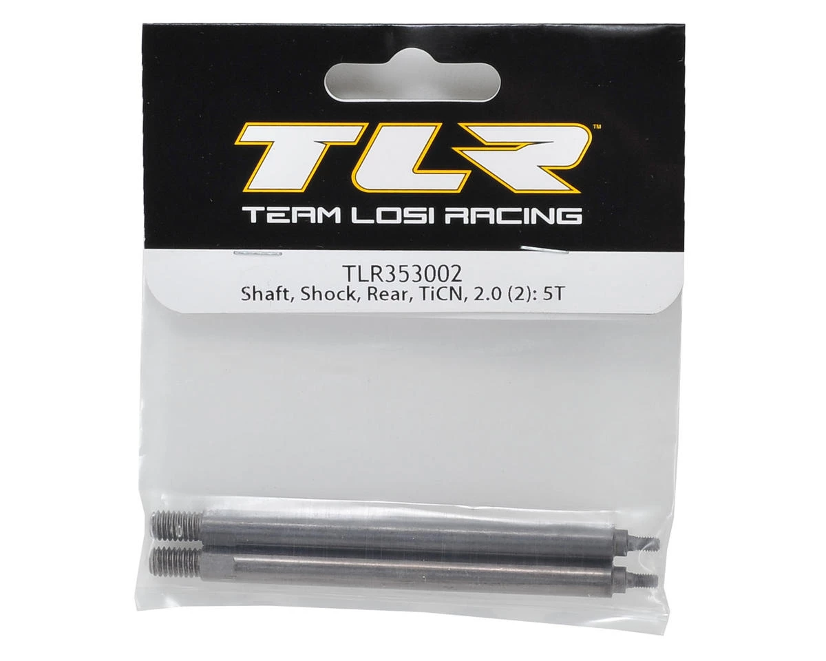 Team Losi Racing 5IVE-T TiCN Rear Shock Shaft (2) 4 Team Losi Racing 5IVE-T TiCN Rear Shock Shaft (2) - Image 2