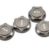 Team Losi Racing Aluminum Covered 17mm Wheel Nuts (Hard Anodized) (4) -Team Losi Racing Sales tlr3538