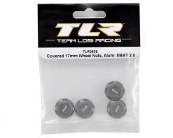 Team Losi Racing Aluminum Covered 17mm Wheel Nuts (Hard Anodized) (4) -Team Losi Racing Sales tlr3538 1