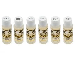 Team Losi Racing Silicone Shock Oil Six Pack (2oz) (17.5, 22.5, 27.5, 32.5, 37.5, 42.5wt)