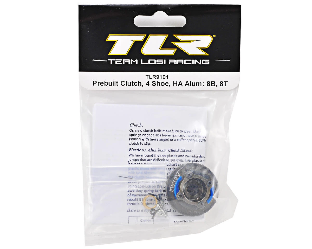 Team Losi Racing Pre-Built Aluminum 4 Shoe Clutch 4 Team Losi Racing Pre-Built Aluminum 4 Shoe Clutch - Image 2